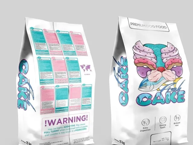 4KG bag of CAKE dog food